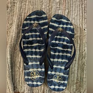 Tory Burch blue sandals size 9